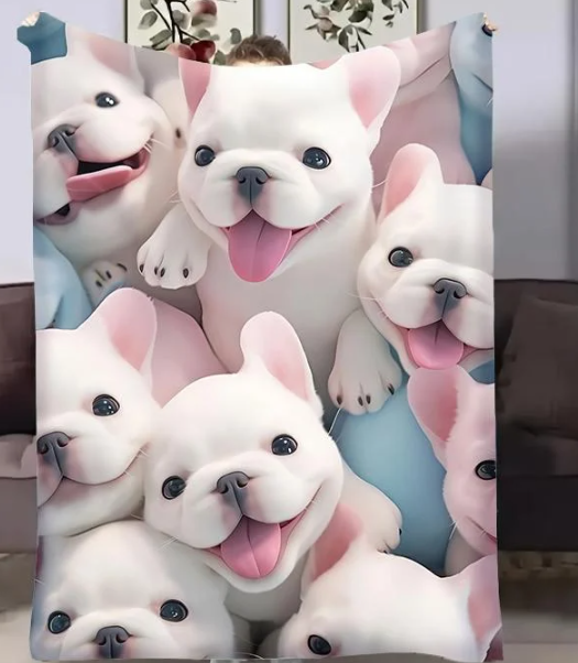 Плед 3D щенки 28922 135х160 см (5046325) Плед 3D щенки 28922 135х160 см (5046325)