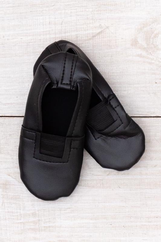 Чешки дитячі унісекс однотонні для спорту та танців унісекс Носи Своє р. 22 Чорний (928-2)