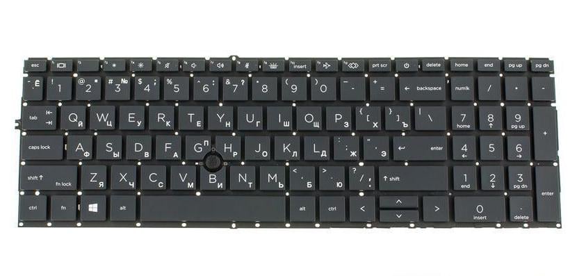 Клавиатура для ноутбука HP EliteBook 850 G7/855 G7 (179682) Клавиатура для ноутбука HP EliteBook 850 G7/855 G7 (179682)