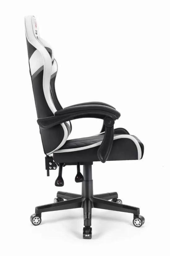 Кресло компьютерное Hell's Chair HC-1004 White/Black (А9) - фото 4