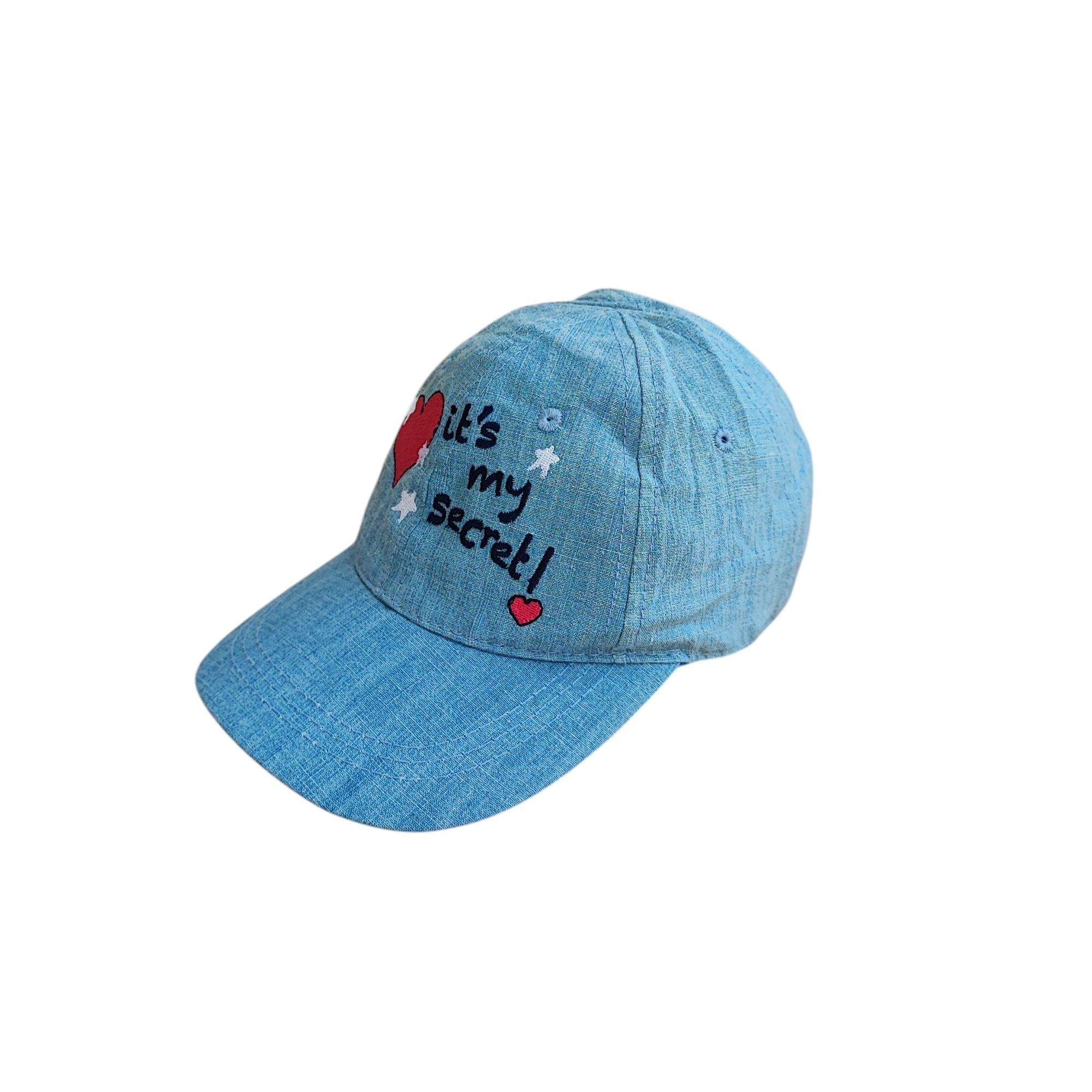 Бейсболка дитяча для дівчинки Chicco 48-49 см Блакитний (250426014)