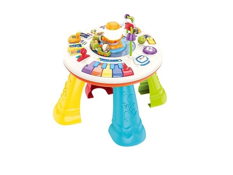 Столик музыкальный Baby Bear пианино/пальчиковые игры/звуки Multicolor (153755)