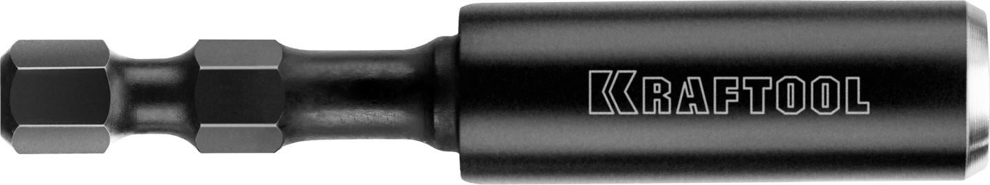 Адаптер для бит KRAFTOOL 26801-60 для ударных шуруповертов магнитный 60 мм - фото 4 Адаптер для бит KRAFTOOL 26801-60 для ударных шуруповертов магнитный 60 мм - фото 4