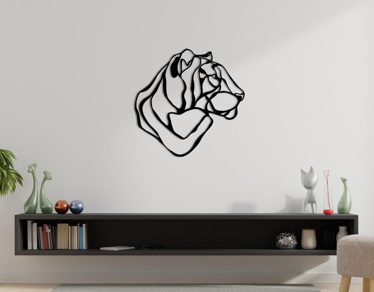 Декоративное панно на стену Upwood Decor 81,6х80 см Black (1585079969)