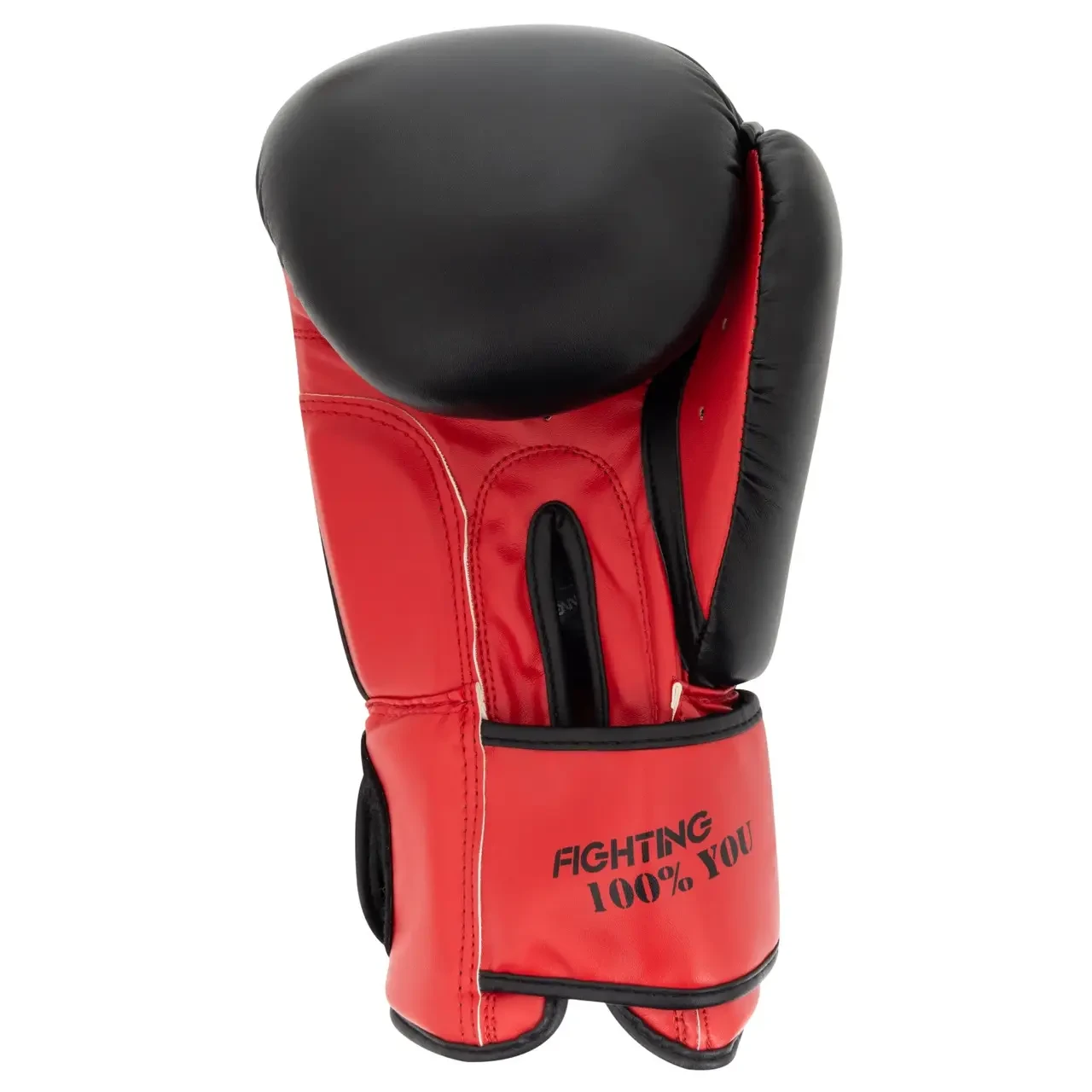 Боксерські рукавички PowerPlay 3004 Classic 12 ун. Черно-красный (PP_3004_12oz_Bl/Red) - фото 3