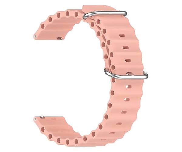 Ремешок Ocean Band для Amazfit Bip 3/Bip 3 Pro/GTS 4 Mini 20 мм Розовый Ремешок Ocean Band для Amazfit Bip 3/Bip 3 Pro/GTS 4 Mini 20 мм Розовый