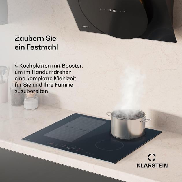 Плита индукционная KLARSTEIN Delicatessa 60 (10046554) - фото 6 Плита индукционная KLARSTEIN Delicatessa 60 (10046554) - фото 6