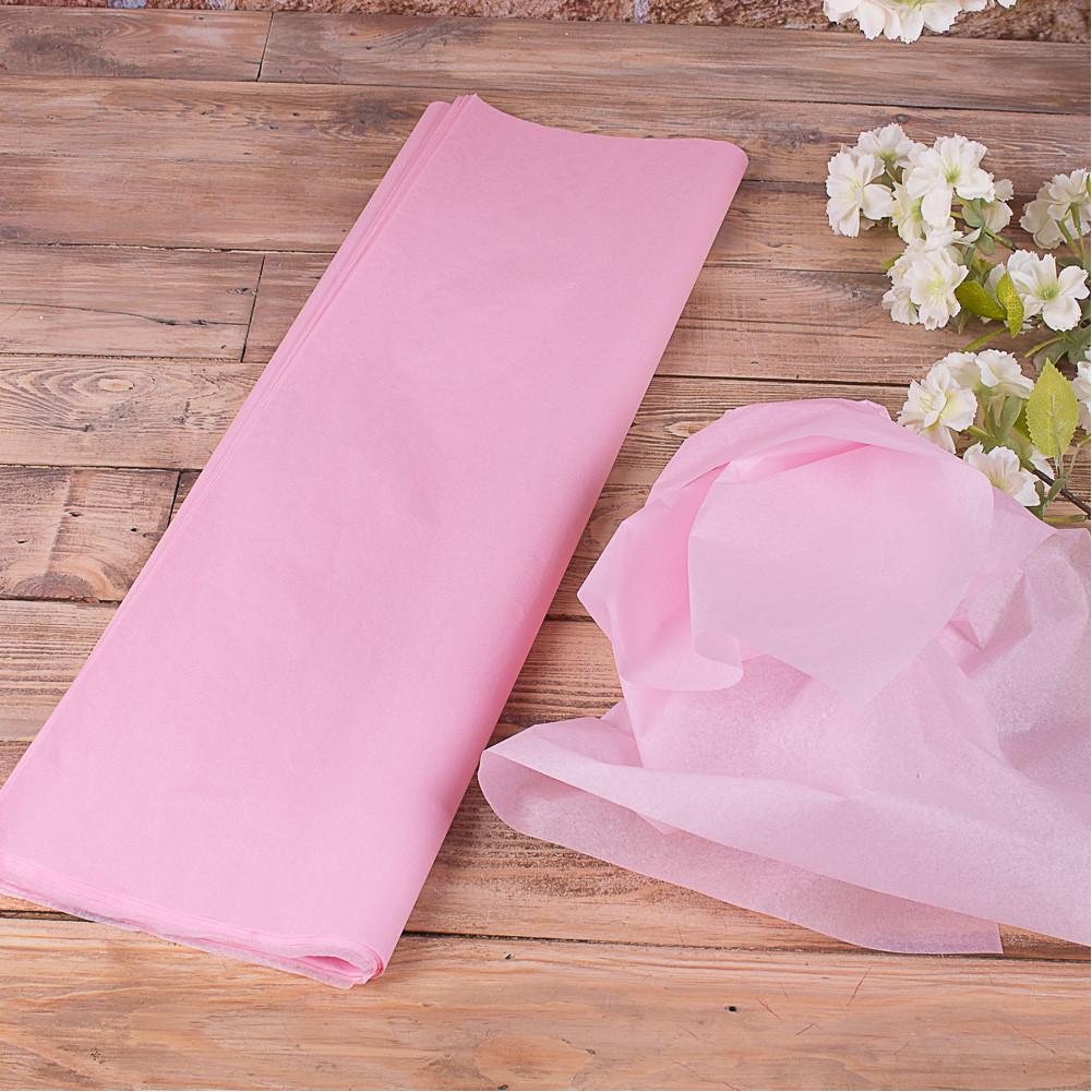 Тишью Испанская премиум 60х70 см Розовый (330-5)