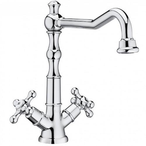 Змішувач для умивальника ROCA Carmen A5A384BC00 двовентильний Хром (200656)