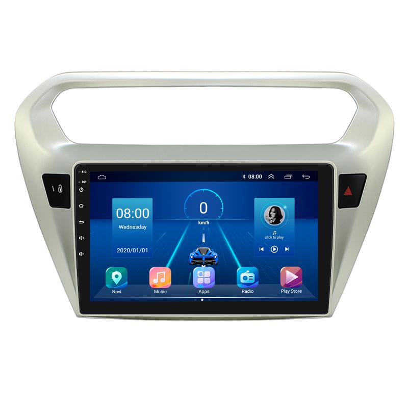 Штатна магнітола 9" Lesko для Peugeot 301 I 2012-2016 6/128Gb 4G Wi-Fi GPS Top Пежо