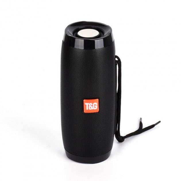 Колонка TG157 10W Bluetooth LED 1200 mAh Черный (12479174)