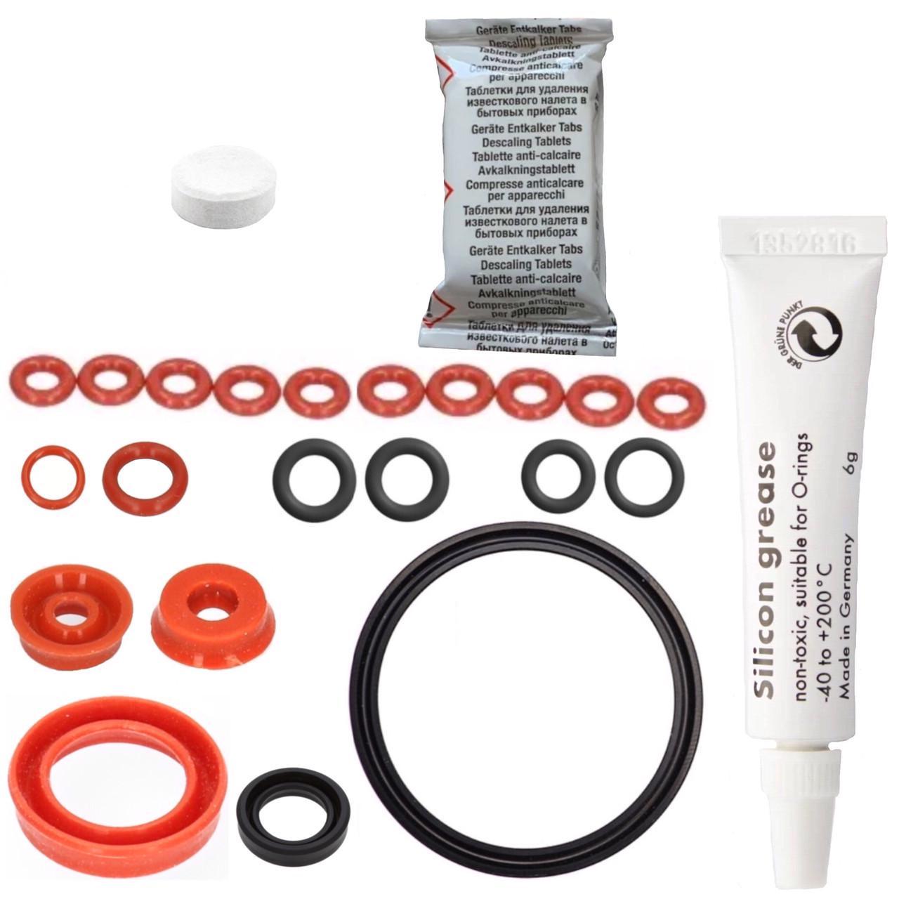 Ремкомплект XL для обслуживания кофемашины Melitta со смазкой Silikonfett (1607227295)