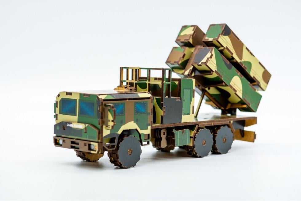 Пазл 3D з дерева механічний PuzzleOK Nasams 160 деталей - фото 3