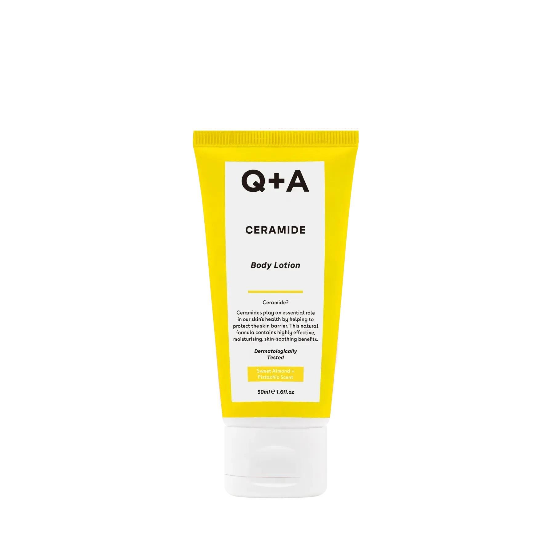 Лосьон для тела с керамидами Q+A Ceramide Body Lotion мини-формат 50 мл