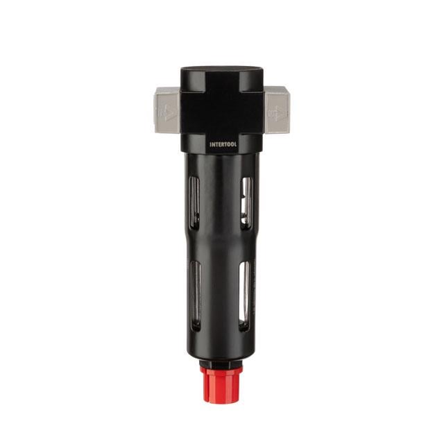 Фильтр Intertool для очистки воздуха 1/4" 5 мкм 950 л/мин металл профессиональный (PT-1416) Фильтр Intertool для очистки воздуха 1/4" 5 мкм 950 л/мин металл профессиональный (PT-1416)