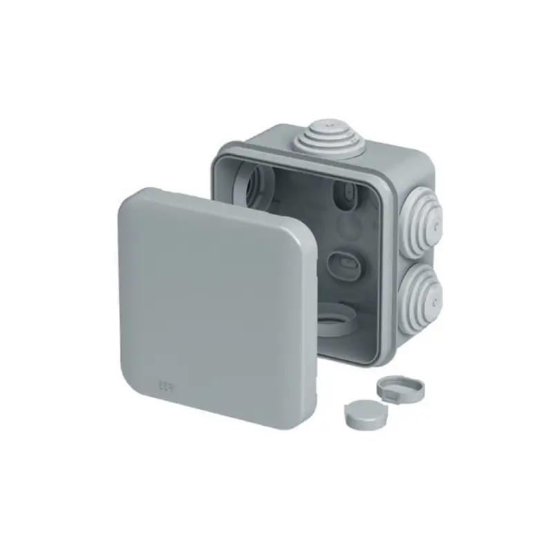 Распределительная коробка Neomax герметичная IP55 наружная квадратная d 85х85х40 мм (NX1044)