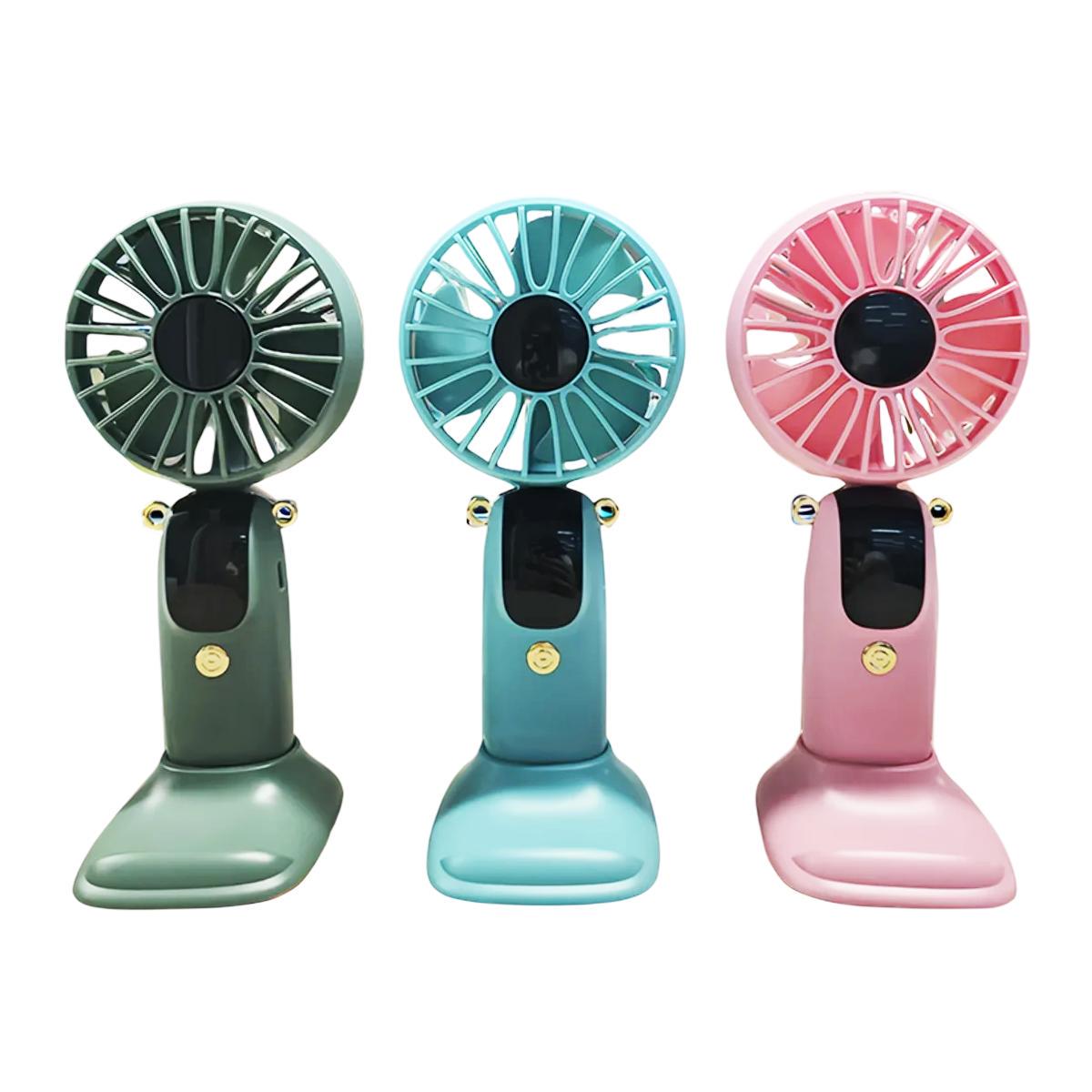 Вентилятор портативный складной USB HH-F10 дисплей подставка/шнурок/аромотаблетка Navy (200306) - фото 9 Вентилятор портативный складной USB HH-F10 дисплей подставка/шнурок/аромотаблетка Navy (200306) - фото 9