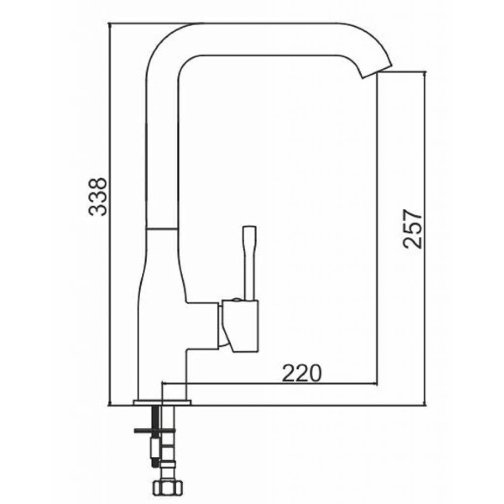 Змішувач Interline Loft new Sateen (m245857) - фото 3