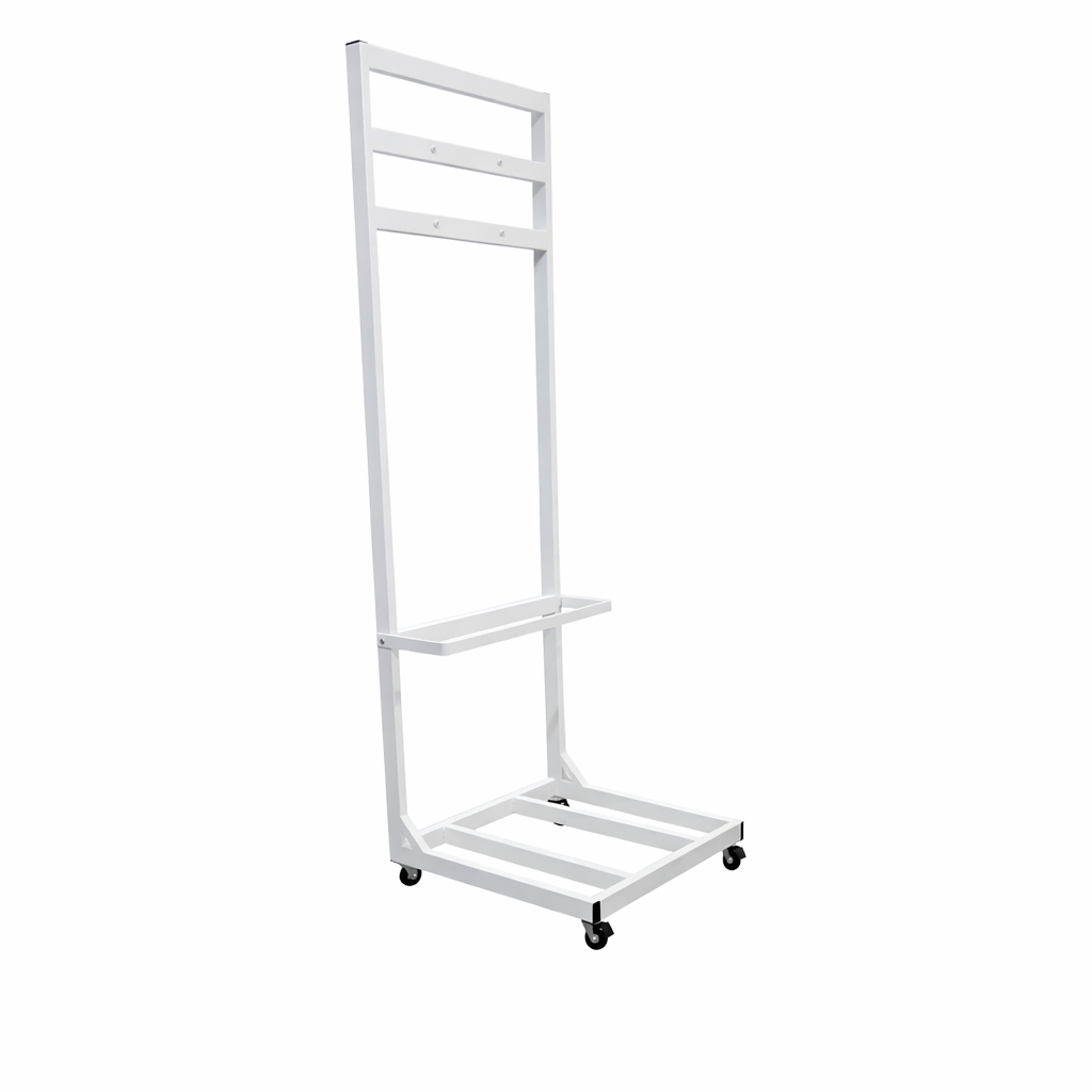 Стійка для інвертора та акумуляторів Deye на колесах Білий (32190535)