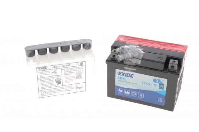 Аккумулятор EXIDE ETX4L-BS