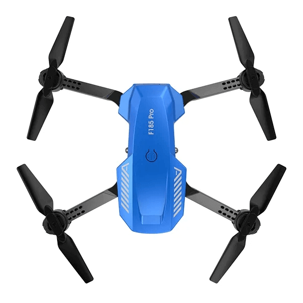 Квадрокоптер ZFR F185 PRO с 4K и HD камерами Барометр Blue (d329) - фото 5