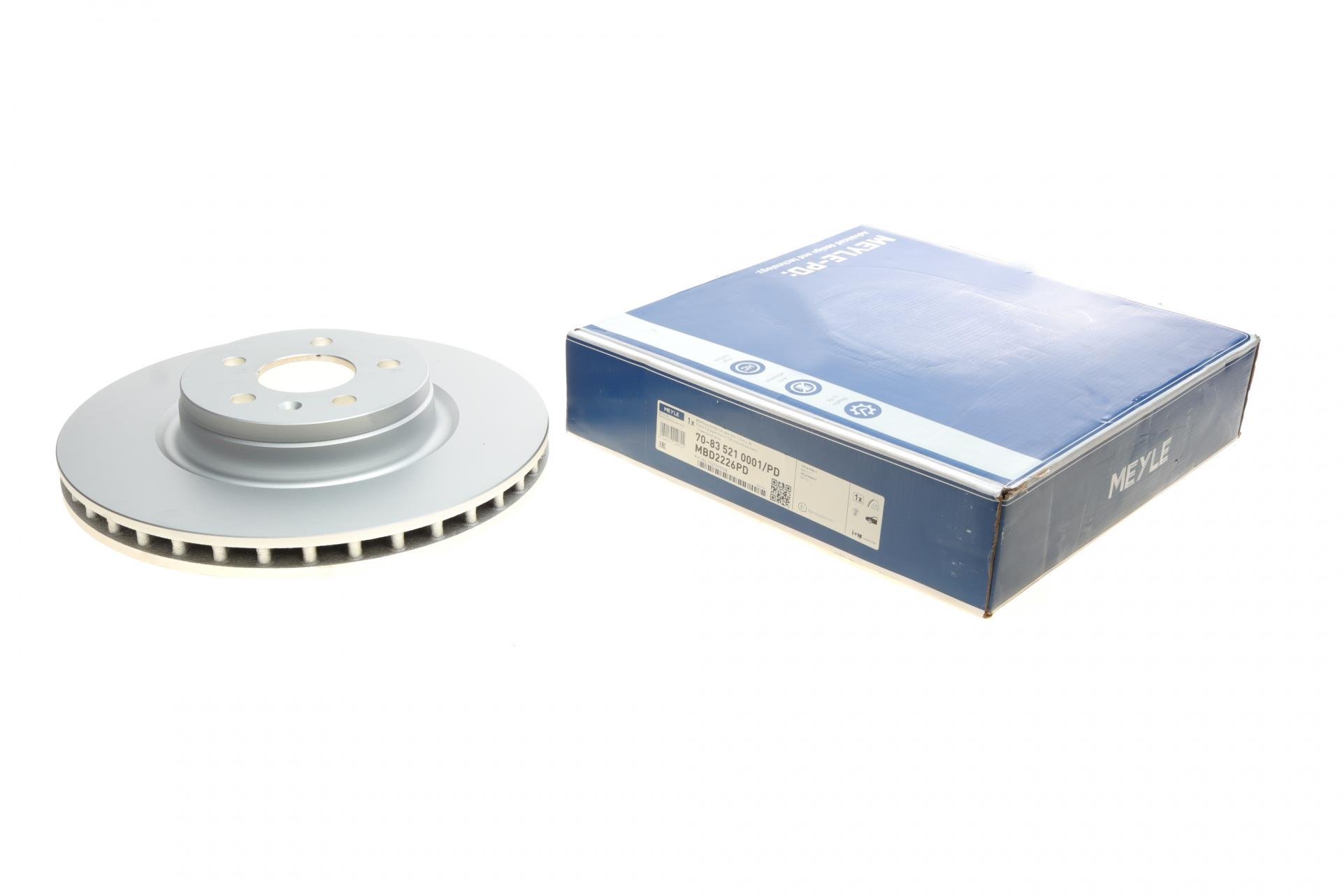 Диск тормозной передний Meyle для Tesla Model S/X 16-355х32 мм (70-83 521 0001/PD)///