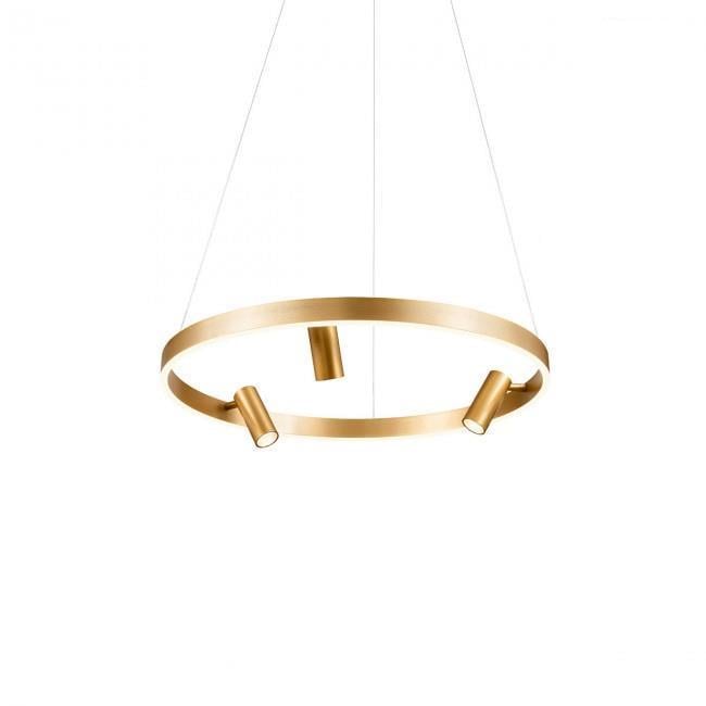 Светильник подвесной Redo SUMMIT SU LED 28+12 W 3000 K D600 BGD 4.1.2 (01-2490)