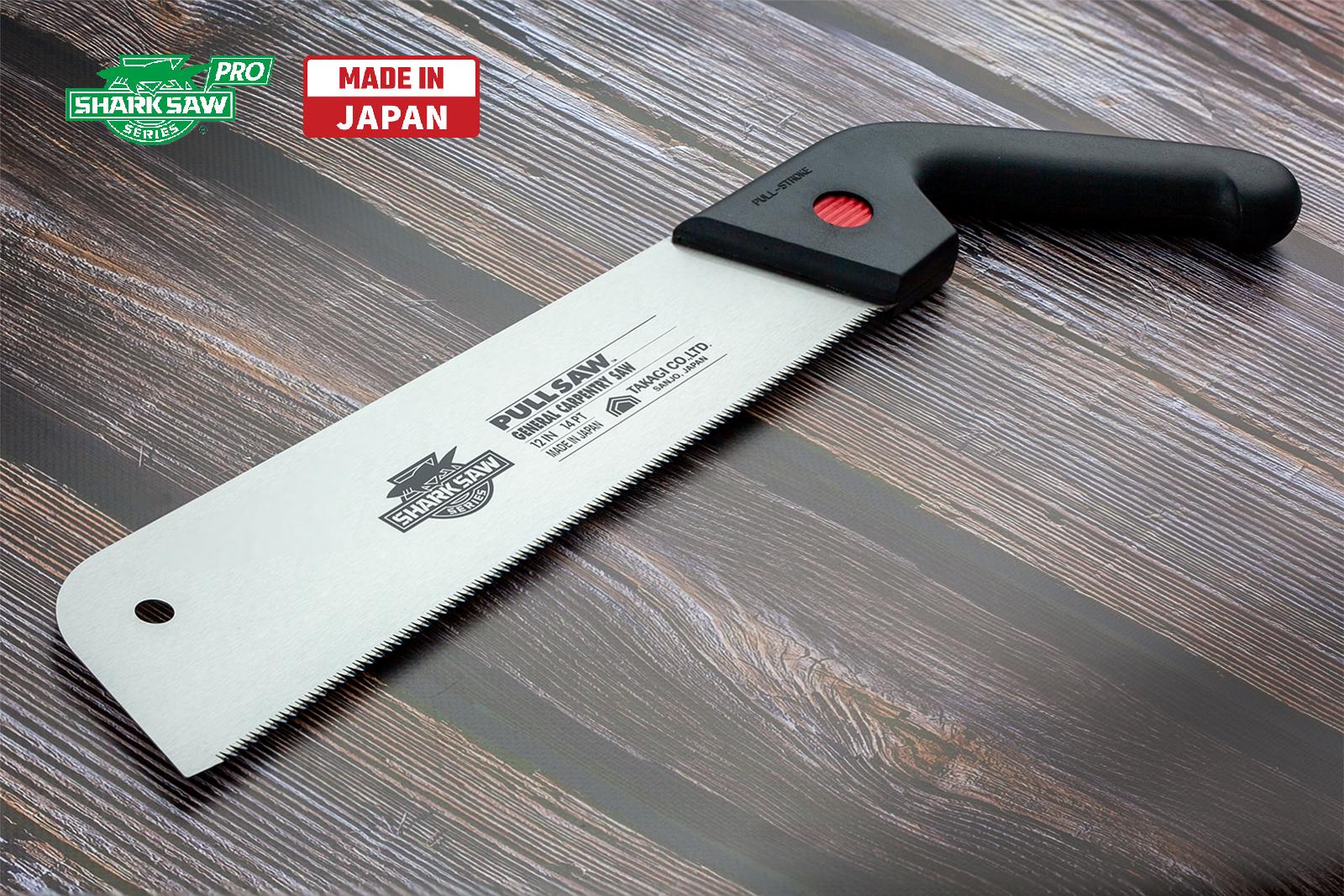 Пила по дереву Takagi Shark Saw Pro ручная 14 TPI 300 мм (102105) - фото 8