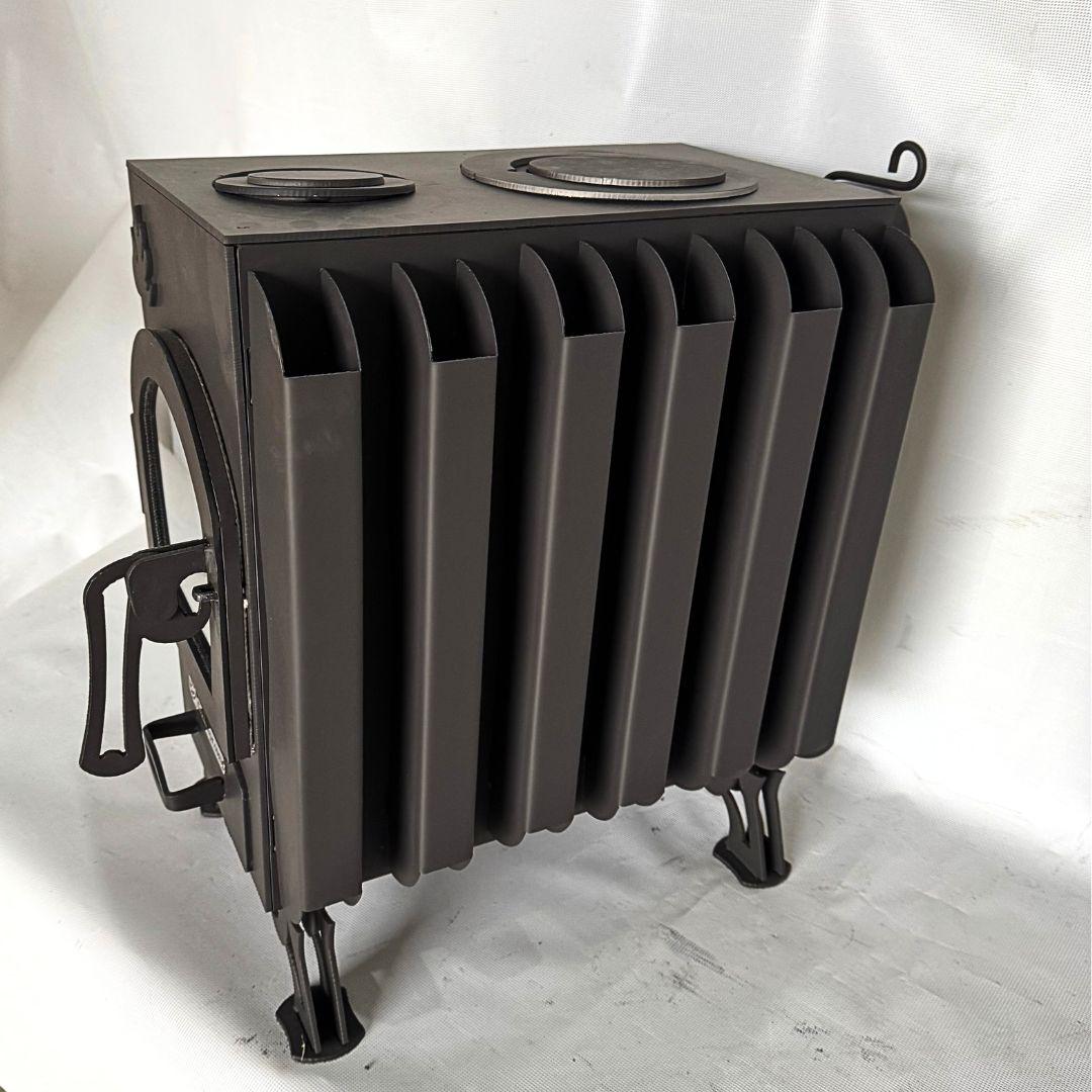 Буржуйка Батарея зі склом та варильною поверхнею 4 мм - фото 3 Буржуйка Батарея зі склом та варильною поверхнею 4 мм - фото 3