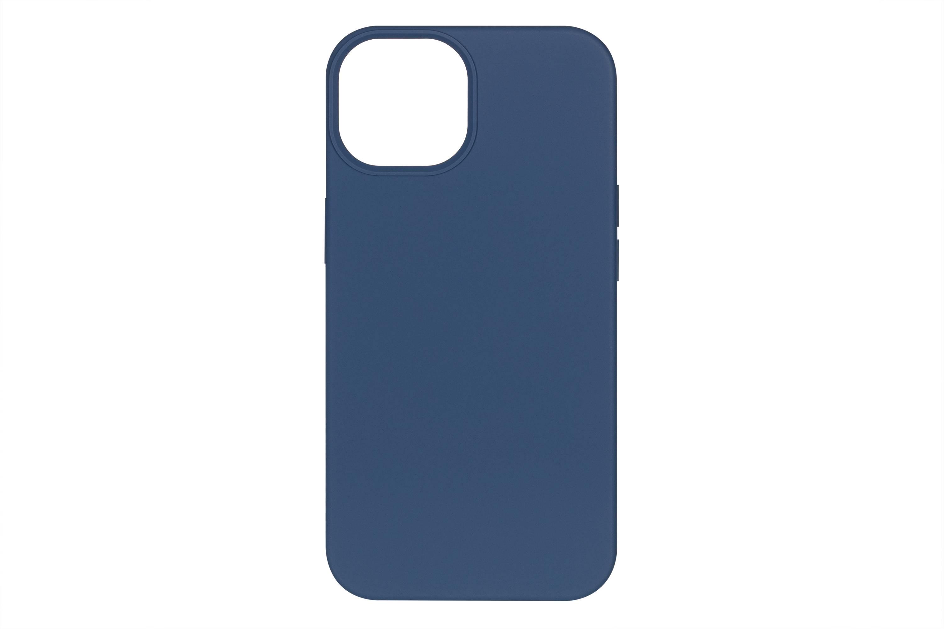 Чехол-бампер для телефона 2E Basic Liquid Silicone iPhone 14 Cobalt Blue (2E-IPH-14-OCLS-CB) - фото 1