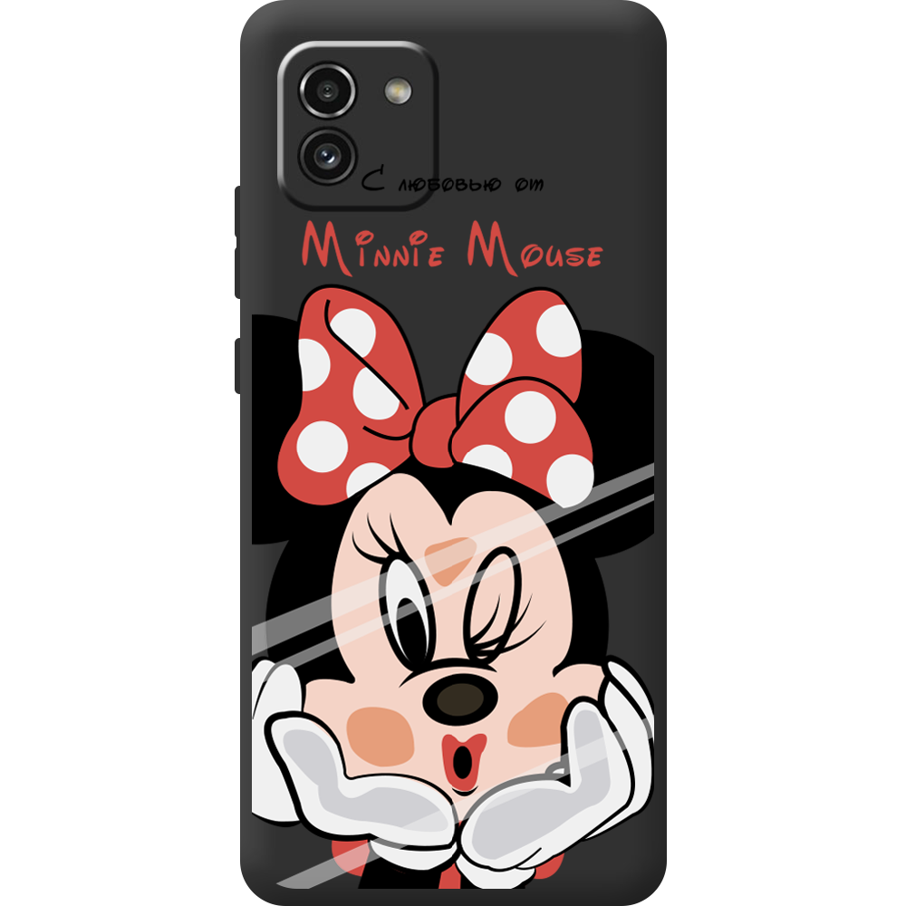 Чехол BoxFace Samsung Galaxy A03 (A035) Lady M Черный силикон (44031-cc59-44507)