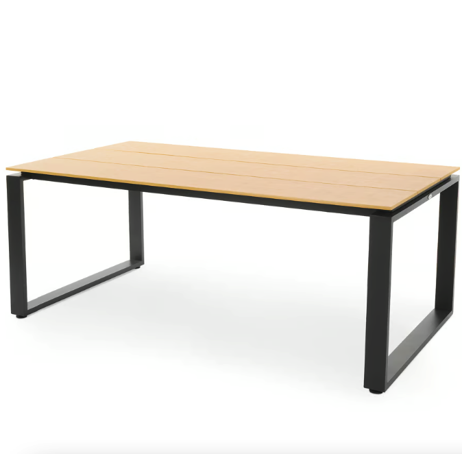 Стол садовый Di Volio Giovo 180х100 см Бежевый (4559)