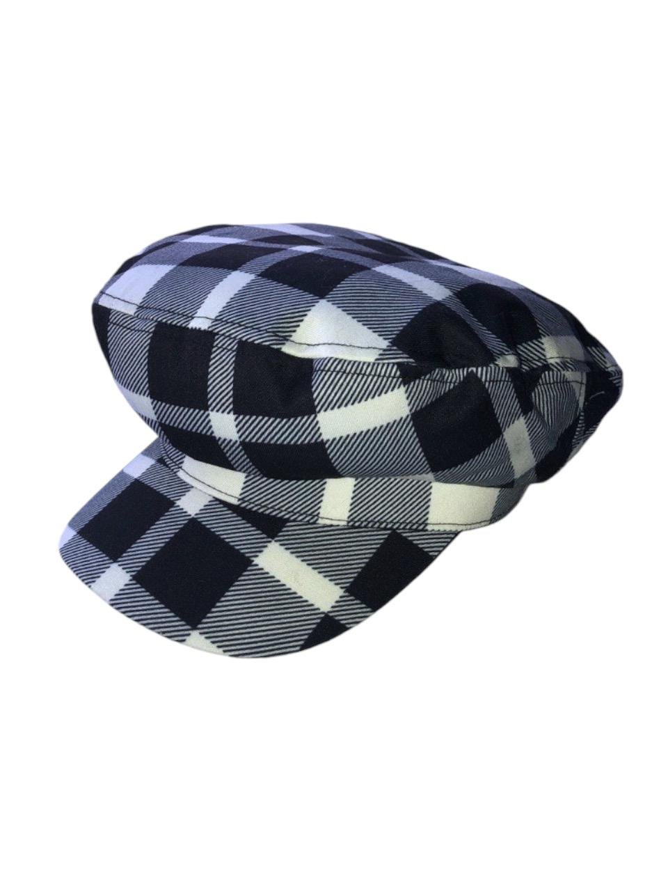 Кепка р. 56 см Чорно-білий (1236547wer)