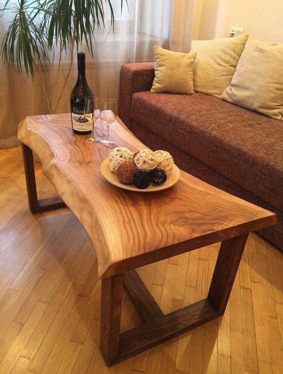 Журнальный столик массив дерева Ясень (SJ04)