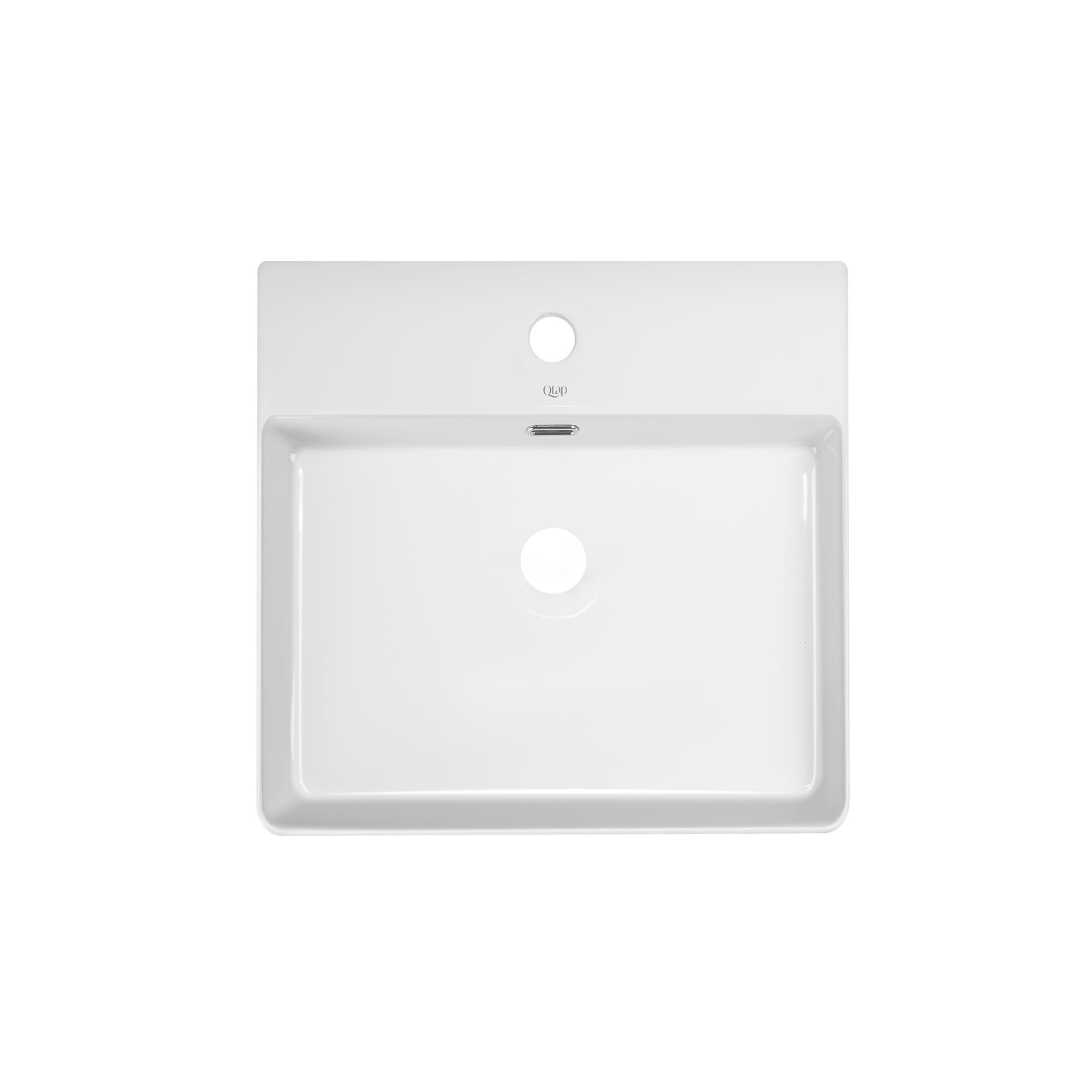 Раковина Qtap Nando LT 500х420х130 мм White (QT12116146AW) Раковина Qtap Nando LT 500х420х130 мм White (QT12116146AW)