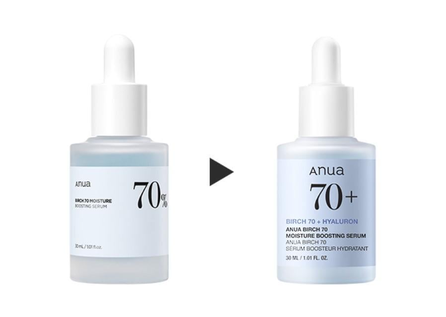 Сироватка для обличчя Anua Birch 70% Moisture Boosting Serum зволожуюча з березовим соком 30 мл - фото 2