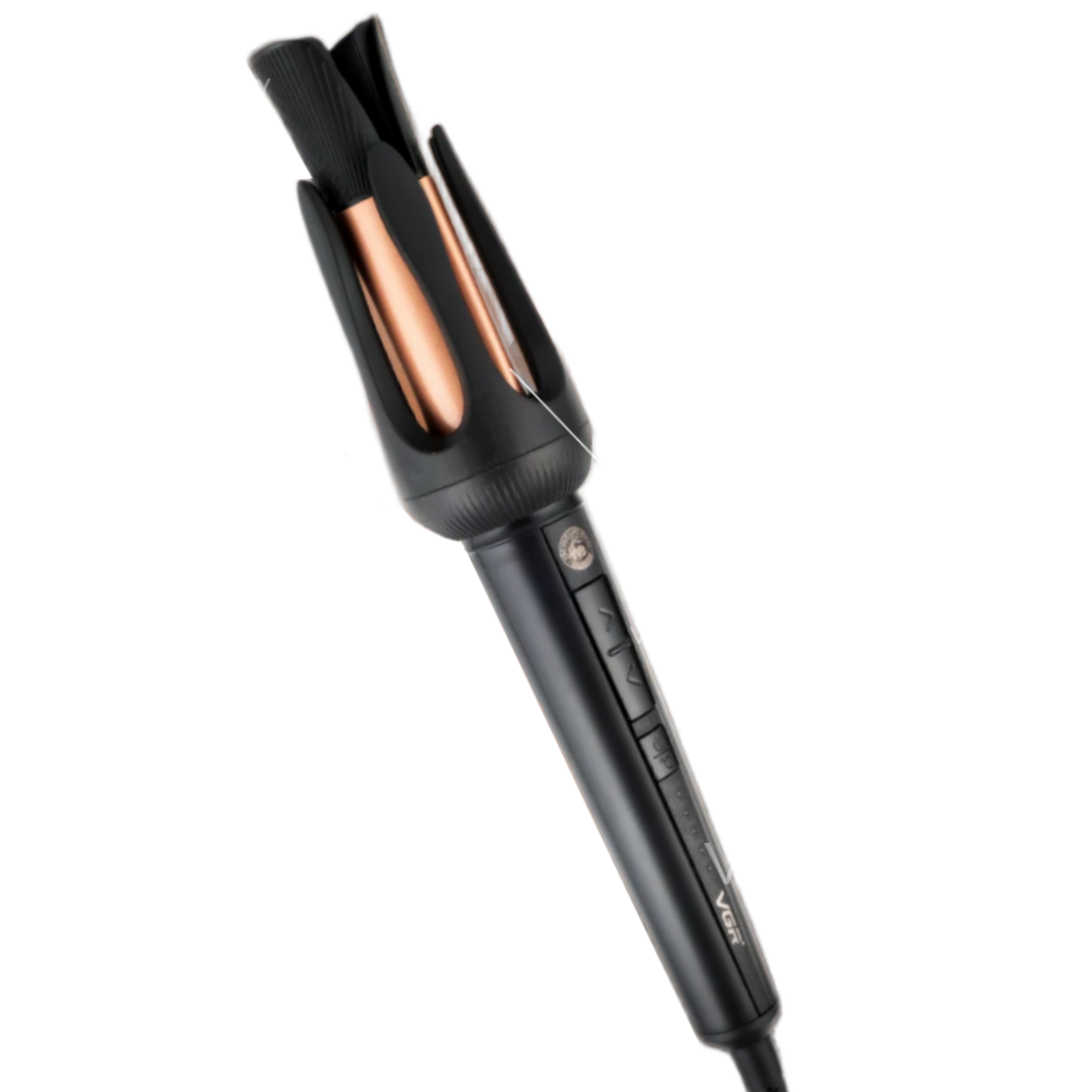 Стайлер автоматичний для волосся хвиля VGR PROFESSIONAL AUTOMATIC CURLING для локонів Black