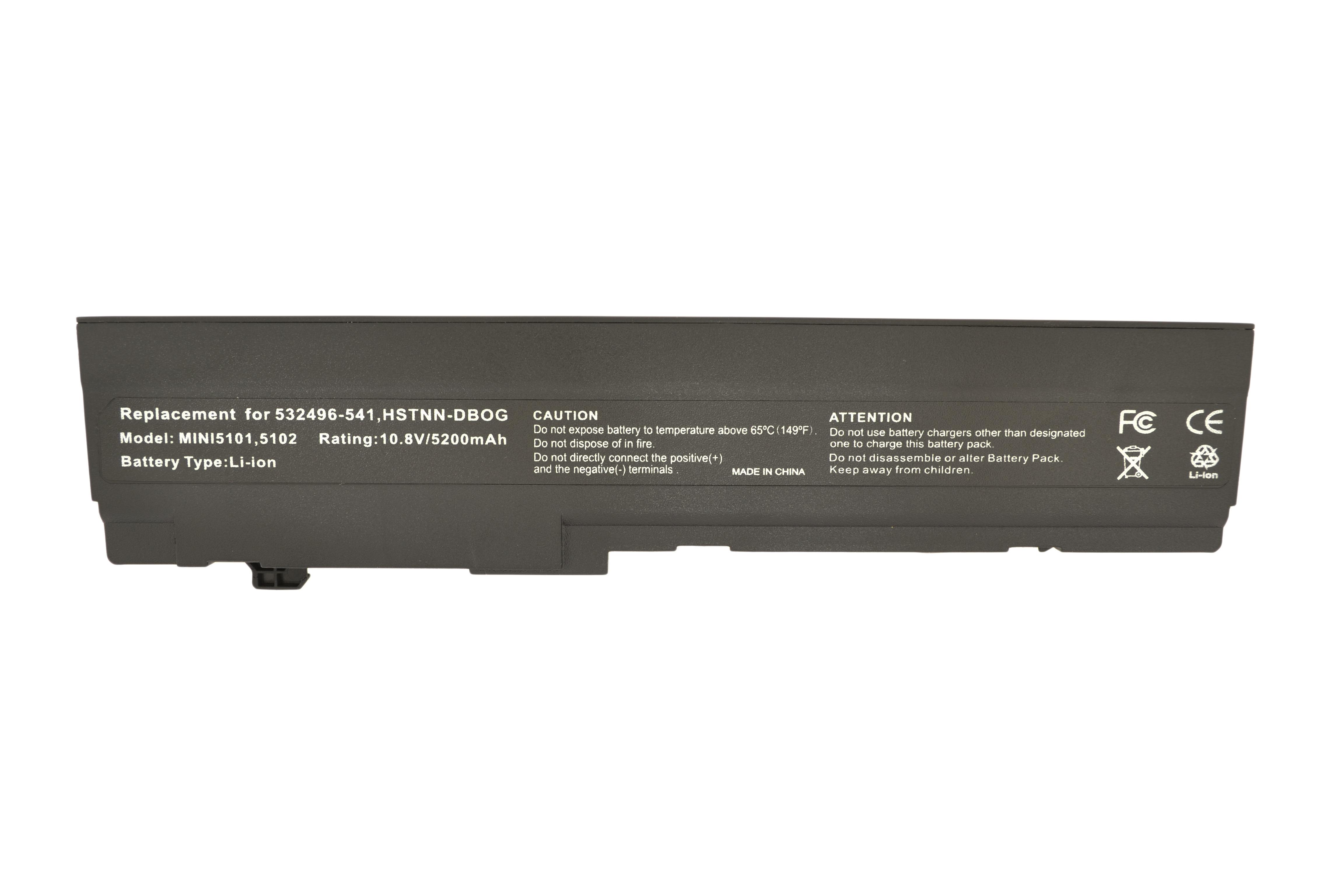 Аккумулятор для ноутбука HP Compaq HSTNN-DB1R Mini 5101 10,8 V 5200 mAh (016948)