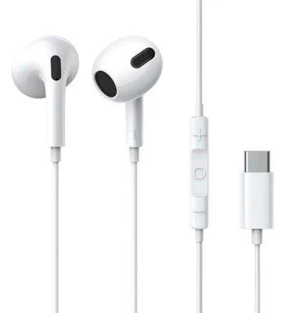 Наушники BASEUS Encok Type-C lateral in-ear Wired Earphone C17 NGCR010002 White
