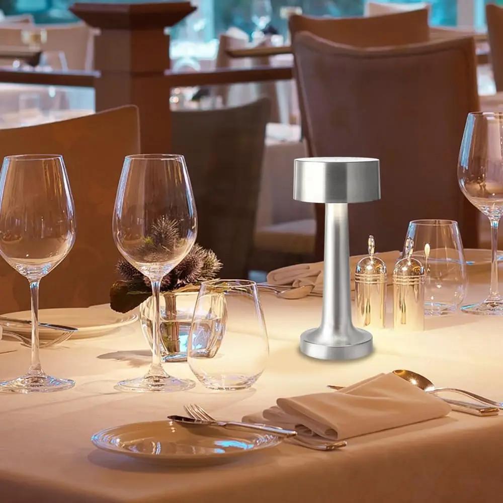 Настольная лампа-ночник Ретро металлическая сенсорная Серебряный (2506869858) - фото 2 Настольная лампа-ночник Ретро металлическая сенсорная Серебряный (2506869858) - фото 2