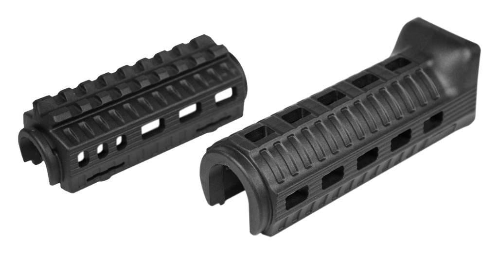 Цевье DLG Tactical 122 для АКС-74У полимер Черный (zbZ3.5.23.023) - фото 2