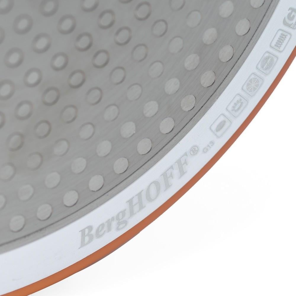 Кастрюля с крышкой BergHOFF Eclipse 24 см 6,6 л Оранжевый (3700158) - фото 4