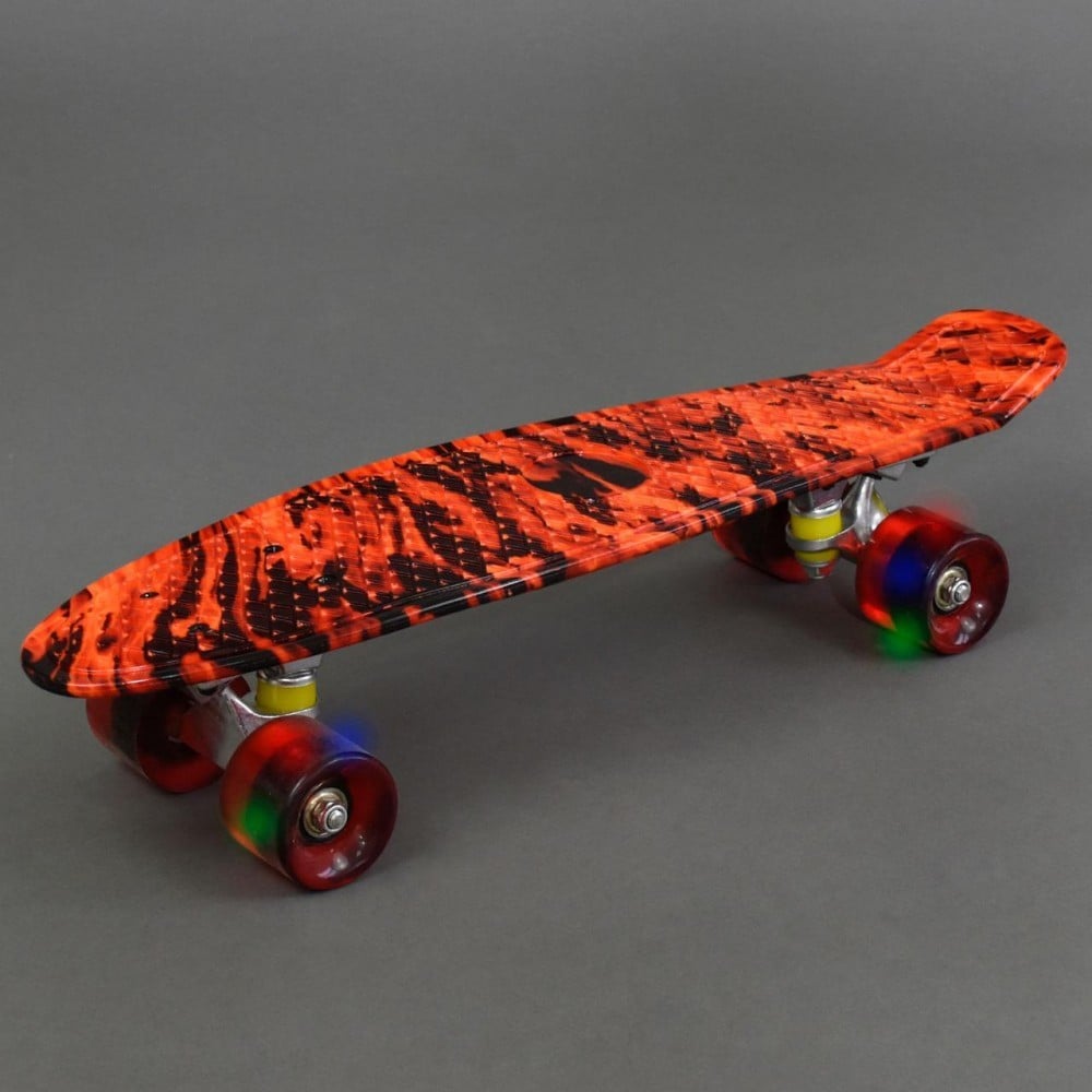 Пенниборд Penny Graffity 22" светящиеся колеса Fire (2T2044)