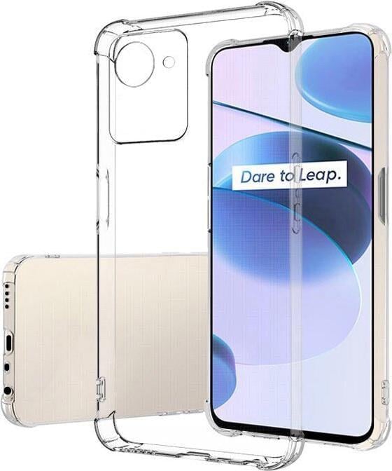 Прозрачный чехол UltraAir MultiCam Realme C30 (усиленный углами) (30254) Прозрачный чехол UltraAir MultiCam Realme C30 (усиленный углами) (30254)