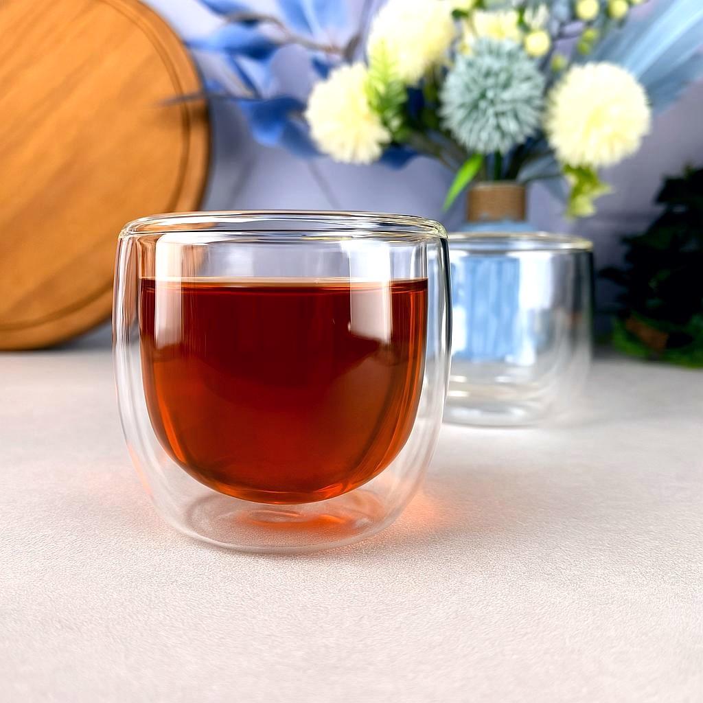 Склянки з подвійними стінками Ardesto Mug Set 260 мл 2 шт.