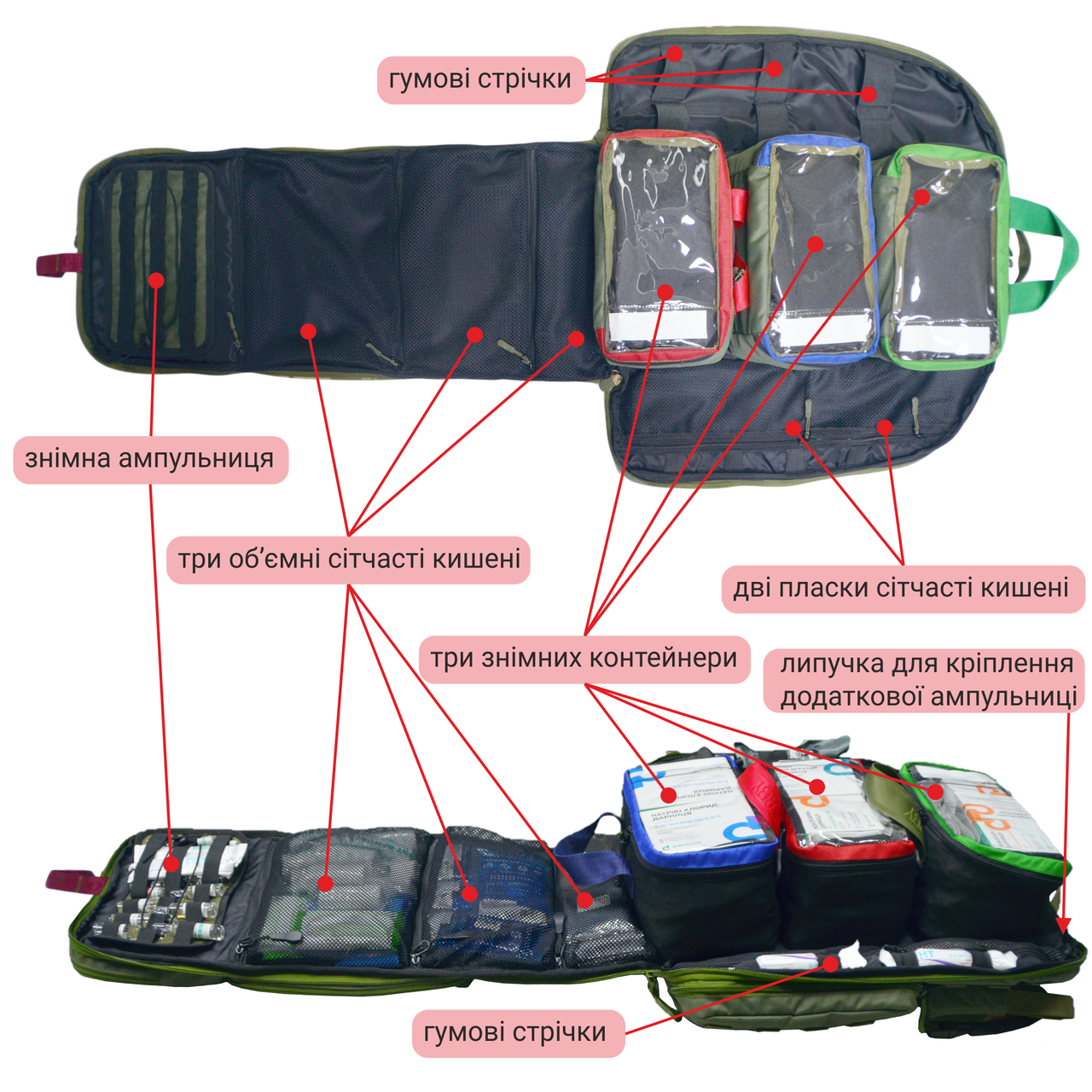 Рюкзак боевого медика Derby SKAT-3 (1684734778) - фото 3 Рюкзак боевого медика Derby SKAT-3 (1684734778) - фото 3