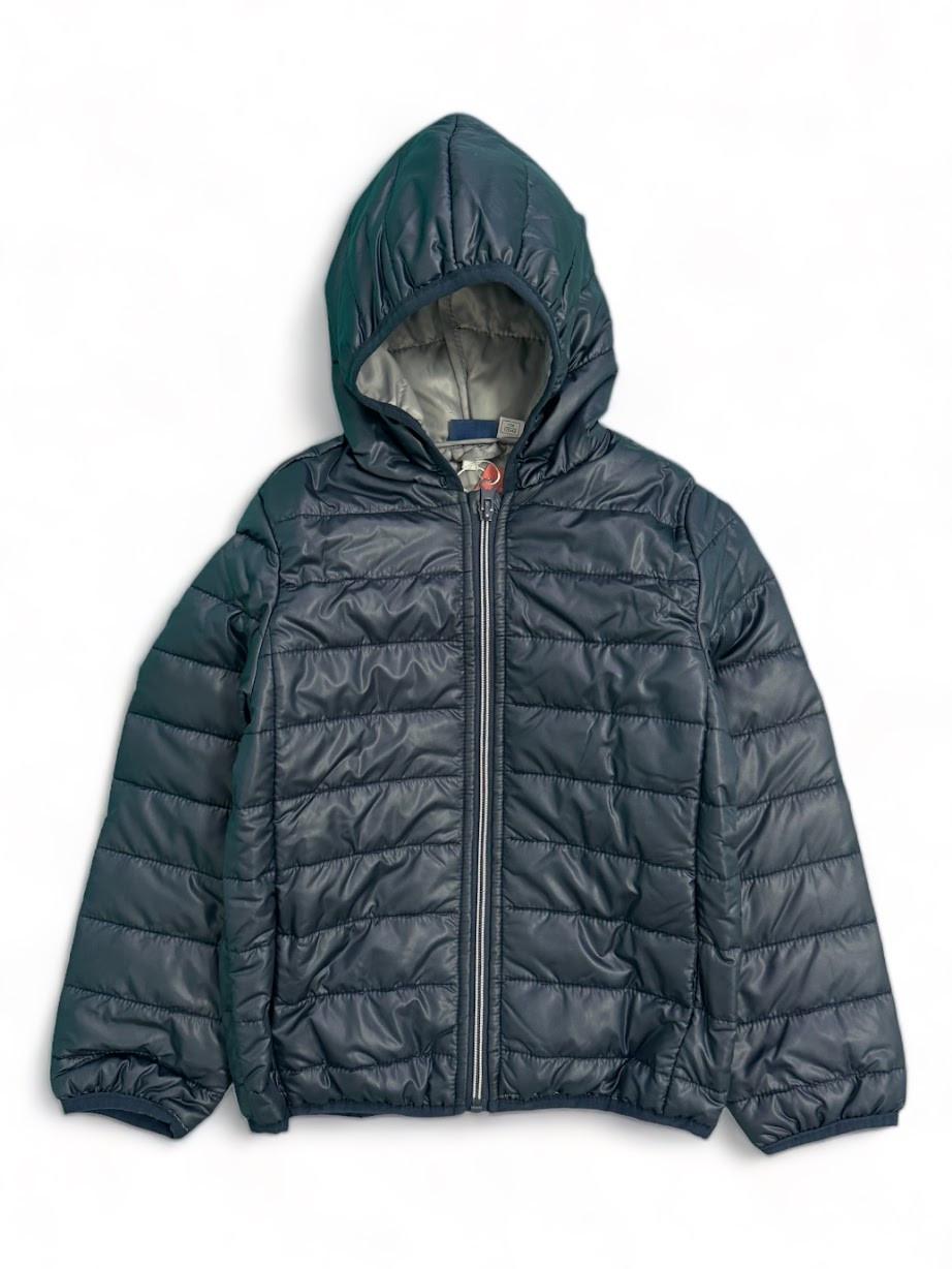 Куртка детская Chicco баллонная весенняя с капюшоном 6-7 лет 122 см Темно-синий (2087346911)