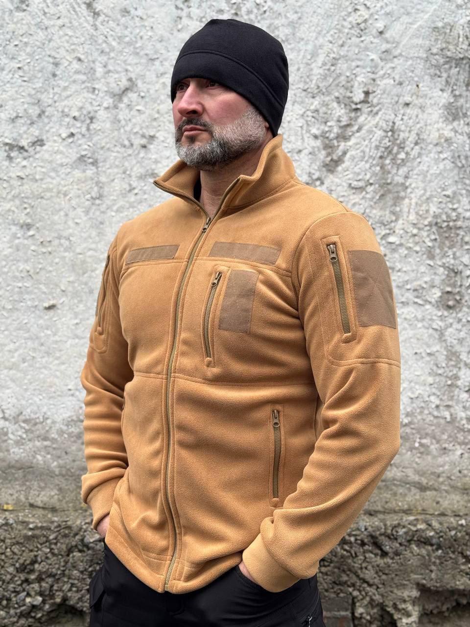 Кофта флисовая р. 56 Койот (0844-56) Кофта флисовая р. 56 Койот (0844-56)