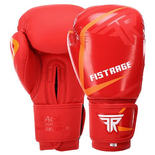 Боксерские перчатки FISTRAGE VL-4279 10 унций Красный (32311666)