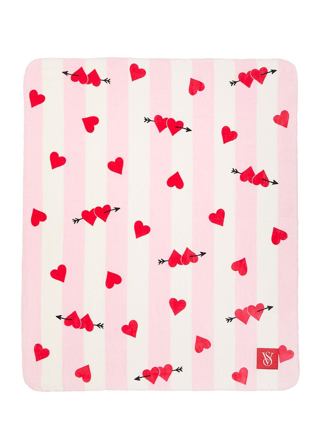 Плед-покрывало Victoria's Secret 152x127 см Розовый (156000903828QFXOS) Плед-покрывало Victoria's Secret 152x127 см Розовый (156000903828QFXOS)